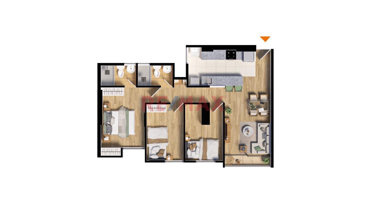 Estrena Departamento En San Miguel | Diseño Moderno Y Excelente Conectividad 67.8 M²