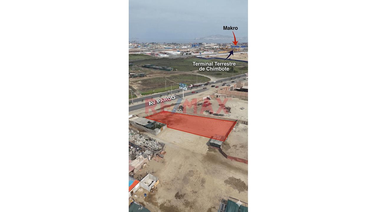 Venta Terreno De 1,140 M² En Av. Pardo – Cerca A Megaplaza Chimbote — foto 3