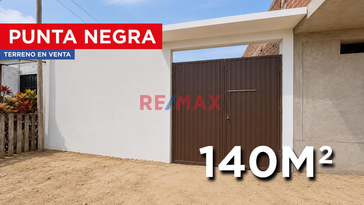 Venta De Terrreno Cercado Con Portón Amplio Cerca Al Mar - Punta Negra - 1