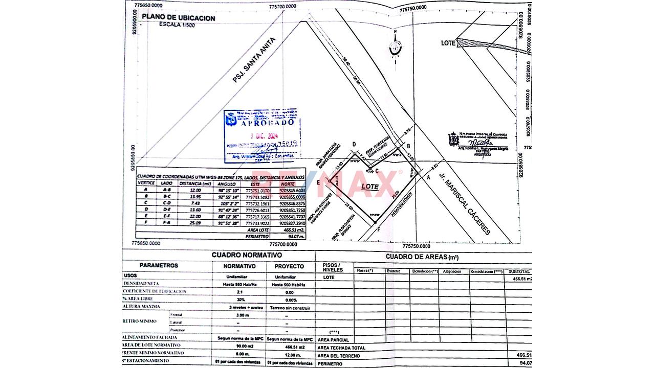 Oportunidad De Inversión En Cajamarca – Vendo Lote De 467 M2  Mollepampa - 7
