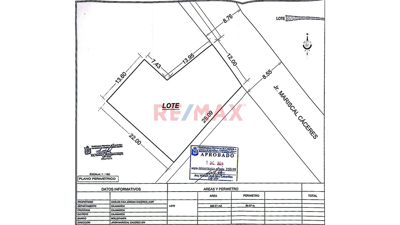 Oportunidad De Inversión En Cajamarca – Vendo Lote De 467 M2  Mollepampa - 6