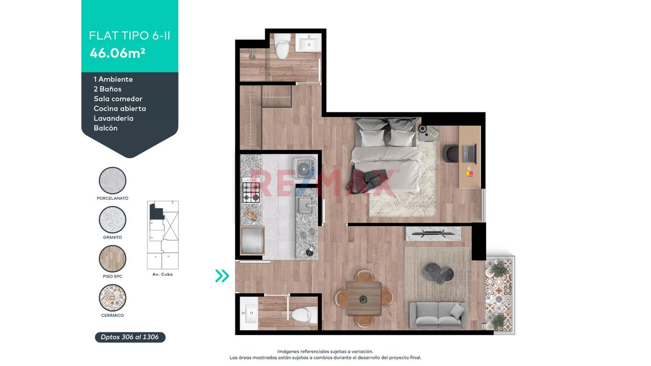 Departamento De Estreno En Av. Cuba – Entrega Inmediata — foto 11