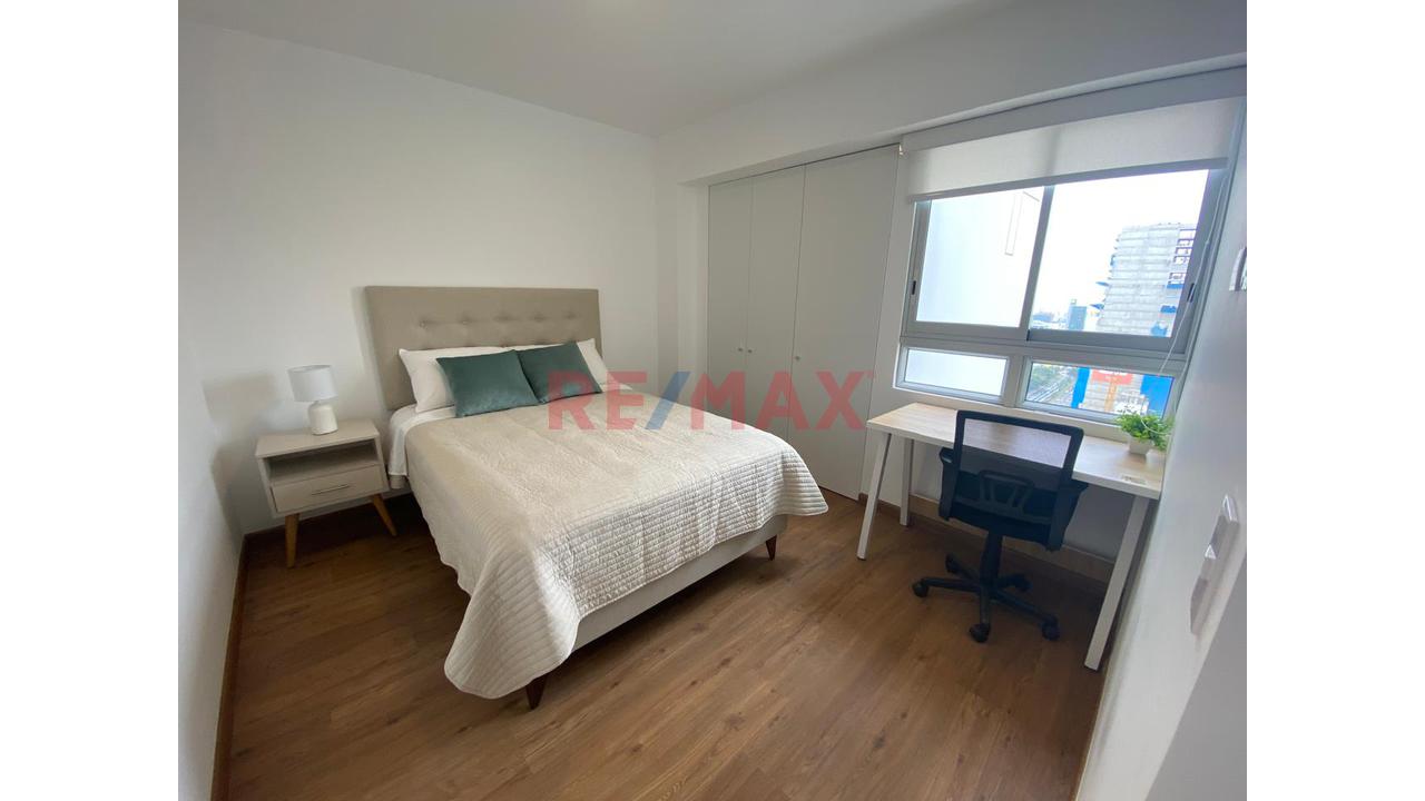 Departamento  Estreno  Amoblado En Alquiler En San Isidro De 2Habitaciones Con Estacioanamiento — foto 10