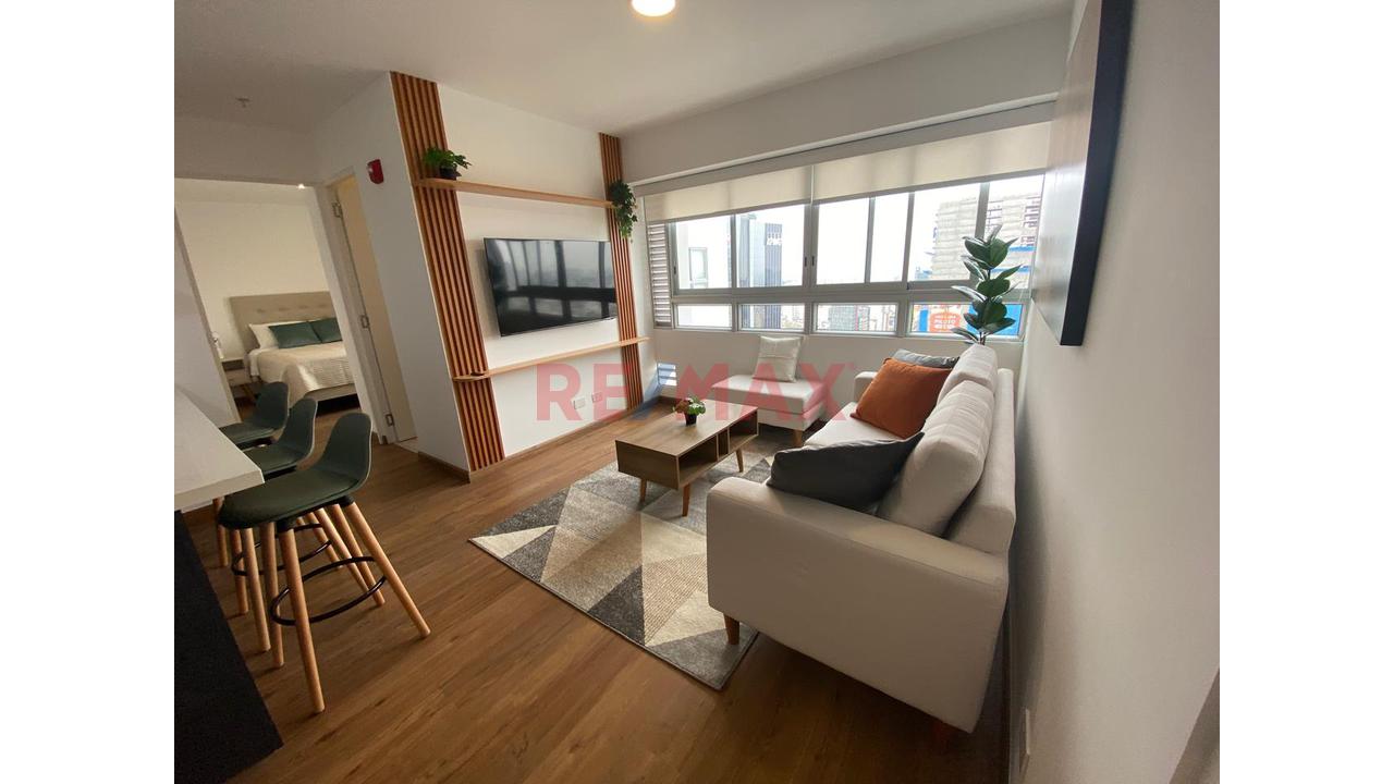 Departamento  Estreno  Amoblado En Alquiler En San Isidro De 2Habitaciones Con Estacioanamiento — foto 6