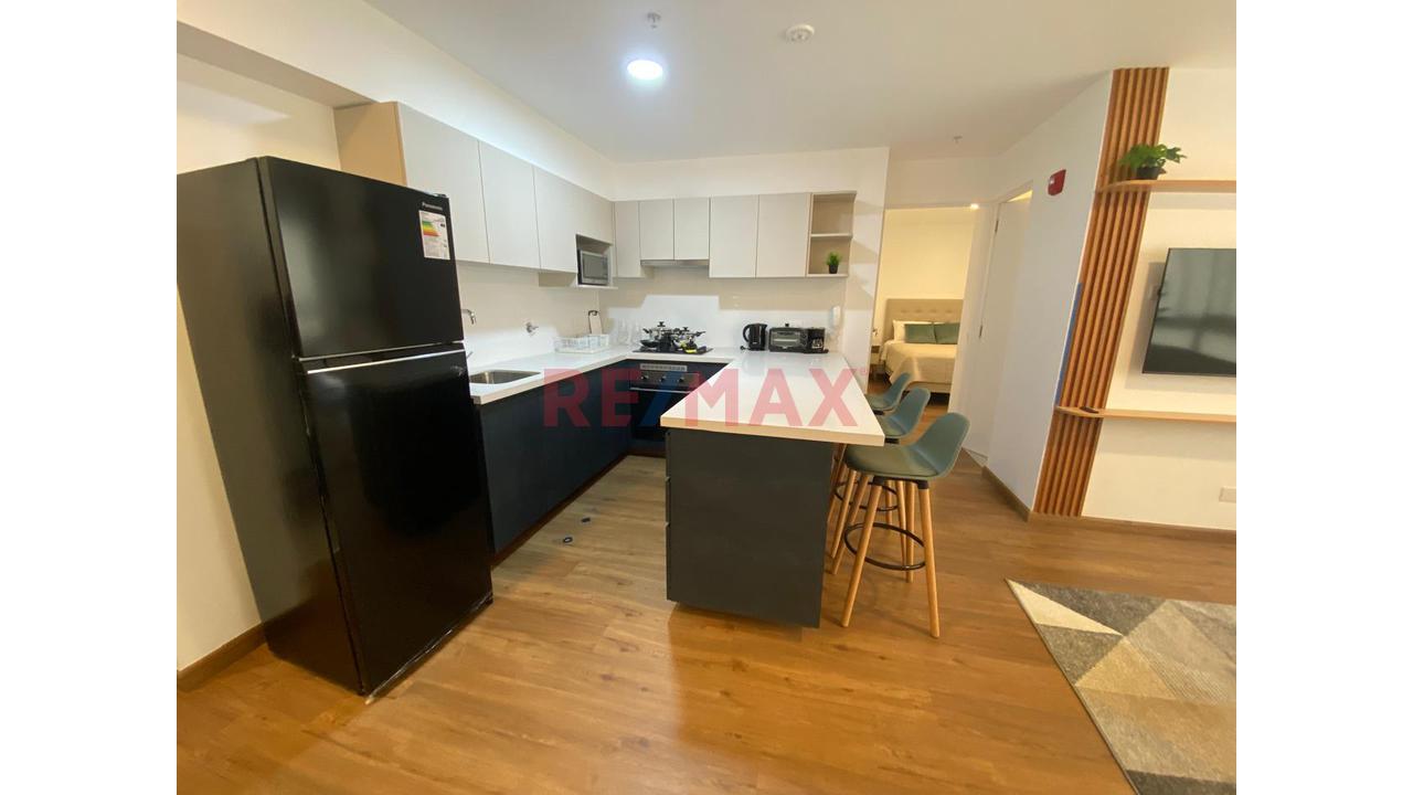 Departamento  Estreno  Amoblado En Alquiler En San Isidro De 2Habitaciones Con Estacioanamiento — foto 5