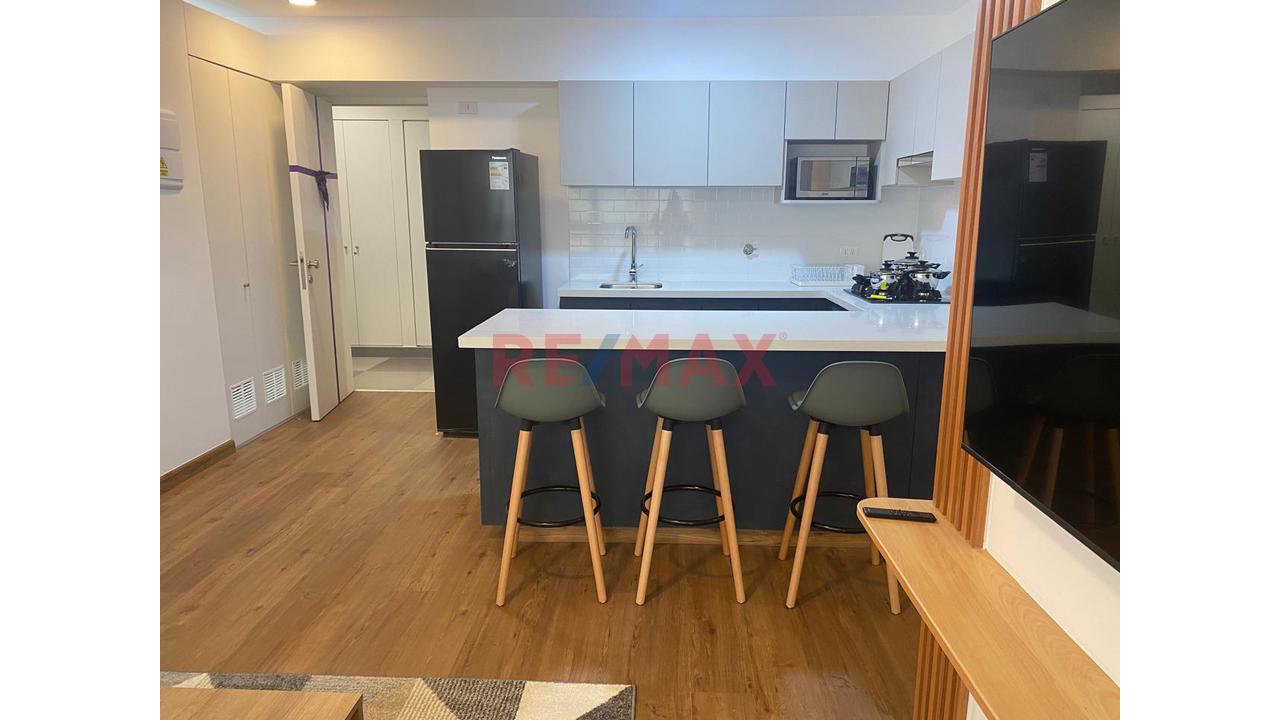 Departamento  Estreno  Amoblado En Alquiler En San Isidro De 2Habitaciones Con Estacioanamiento — foto 4