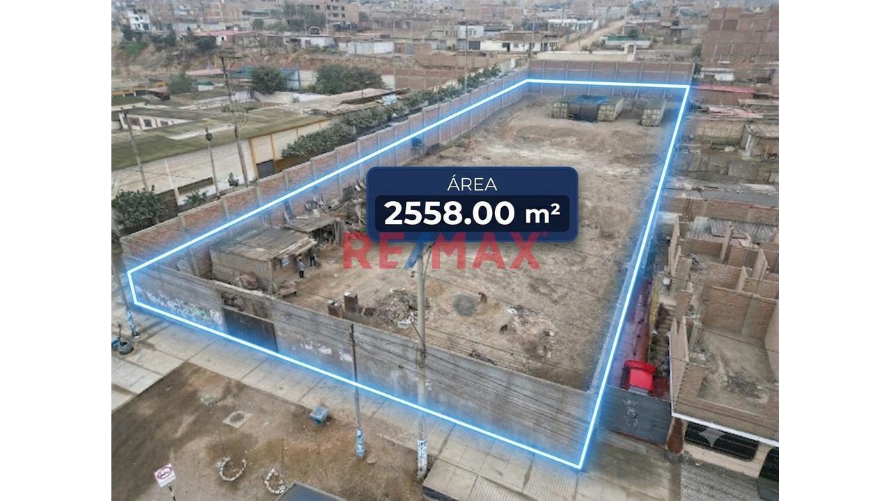 Alquiler De Terreno De 2558 M2 En Av. Victor Malasquez -. Manchay - Ideal Para Tu Negocio! - 1