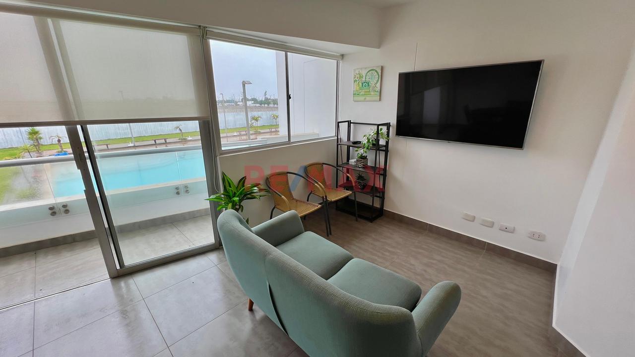 ¡Oportunidad En Asia! 🌊 Departamento Remodelado E Independizado En Segundo Piso Con Balcón, Vista A La Piscina Y Pet Friendly — foto 2