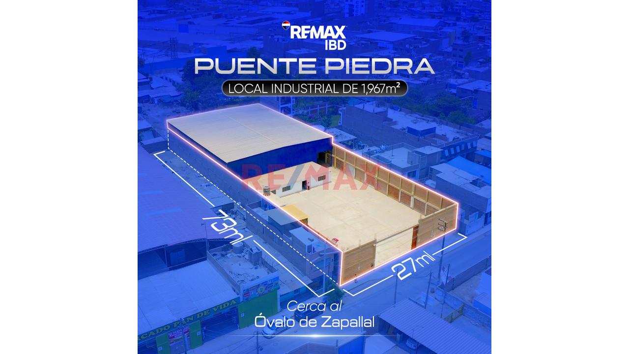Local Industrial En Venta – Puente Piedra 1,967 M² | Amplio Patio De Maniobras | A 1 Minuto De La Panamericana Norte — foto 9
