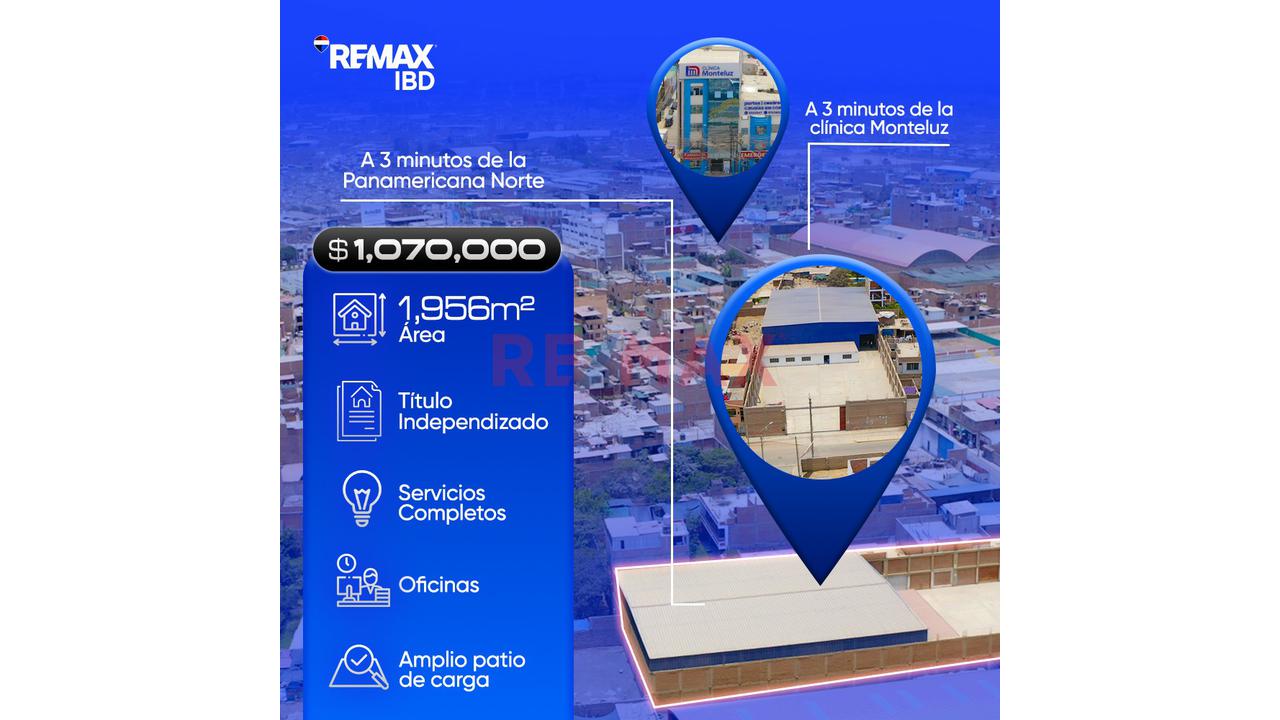Local Industrial En Venta – Puente Piedra 1,967 M² | Amplio Patio De Maniobras | A 1 Minuto De La Panamericana Norte — foto 7