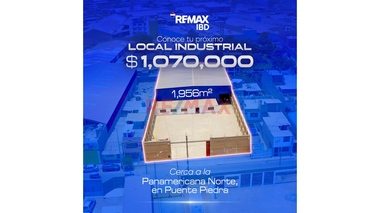 Local Industrial En Venta – Puente Piedra 1,967 M² | Amplio Patio De Maniobras | A 1 Minuto De La Panamericana Norte — foto 3