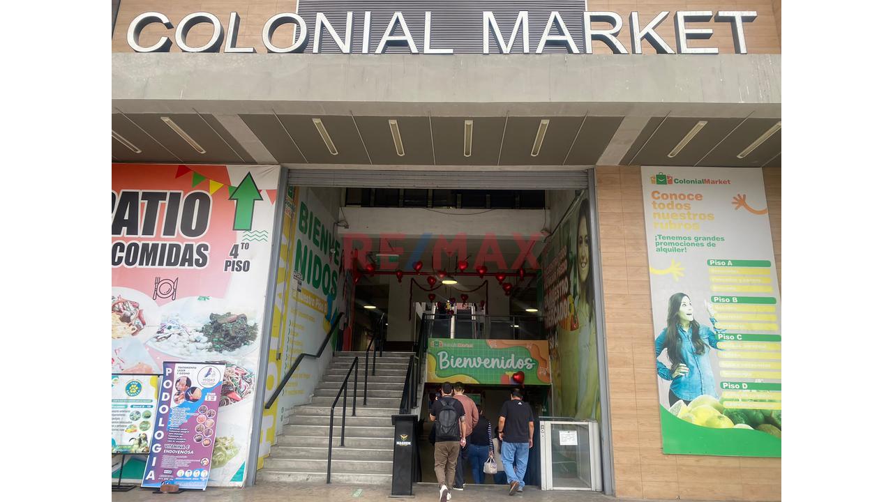 Venta De Local Comercial En Colonialmarket Cdra. 41 Av Oscar R. Benavides Bellavista Al Costado De Mall Plaza Bellavista - 1