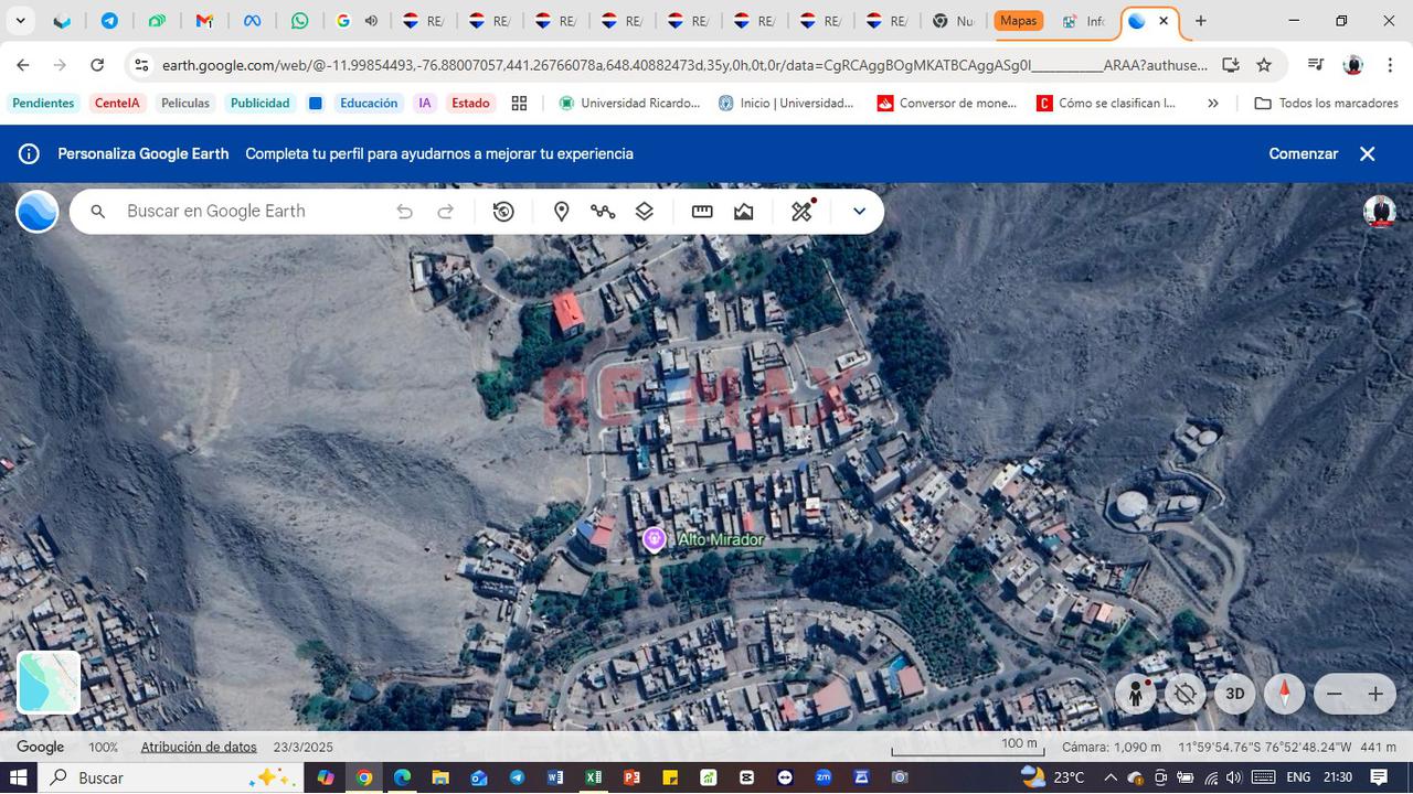 Venta De Terreno Residencial De 507.73 M² Con 33.94 Ml De Frente Y 19.60 Ml De Fondo En San Antonio De Carapongo – Chosica — foto 5