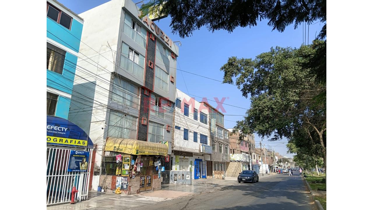 Venta Local Comercial - Hostal | 4 Pisos 433 M² | Los Olivos