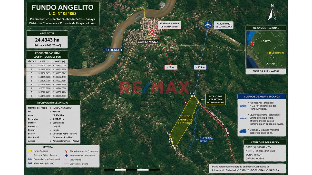 Se Vende Terreno Agricola Y Ecoturístico Con Alto Potencial De Valorización De 25 Hetáreas - 1