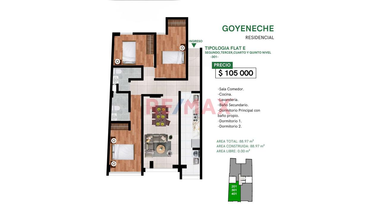Lindo Departamento De Estreno Con Excelentes Acabados - 3