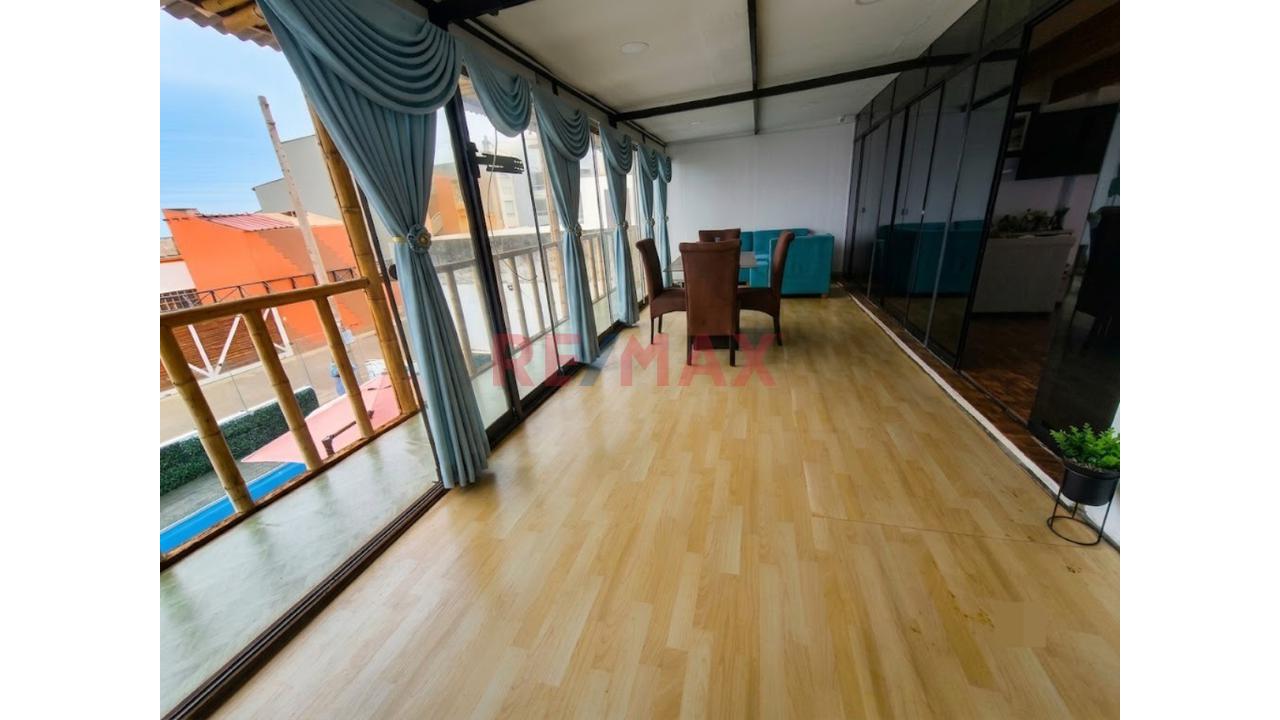Venta De Casa De Playa Frente A Parque Y Con Vista Al Mar De 219M2 En Lurin - Playa Arica - 14
