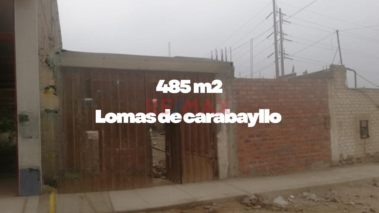 Venta Ttereno De Ocación, Carabayllo, Av. Las Lomas De Carabayllo