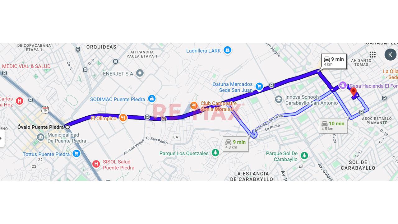 🏡 Terreno De 121.80 M² En San Antonio De Carabayllo | A Media Cuadra De Av. Las Casuarinas | Us$ 56,000 — foto 3