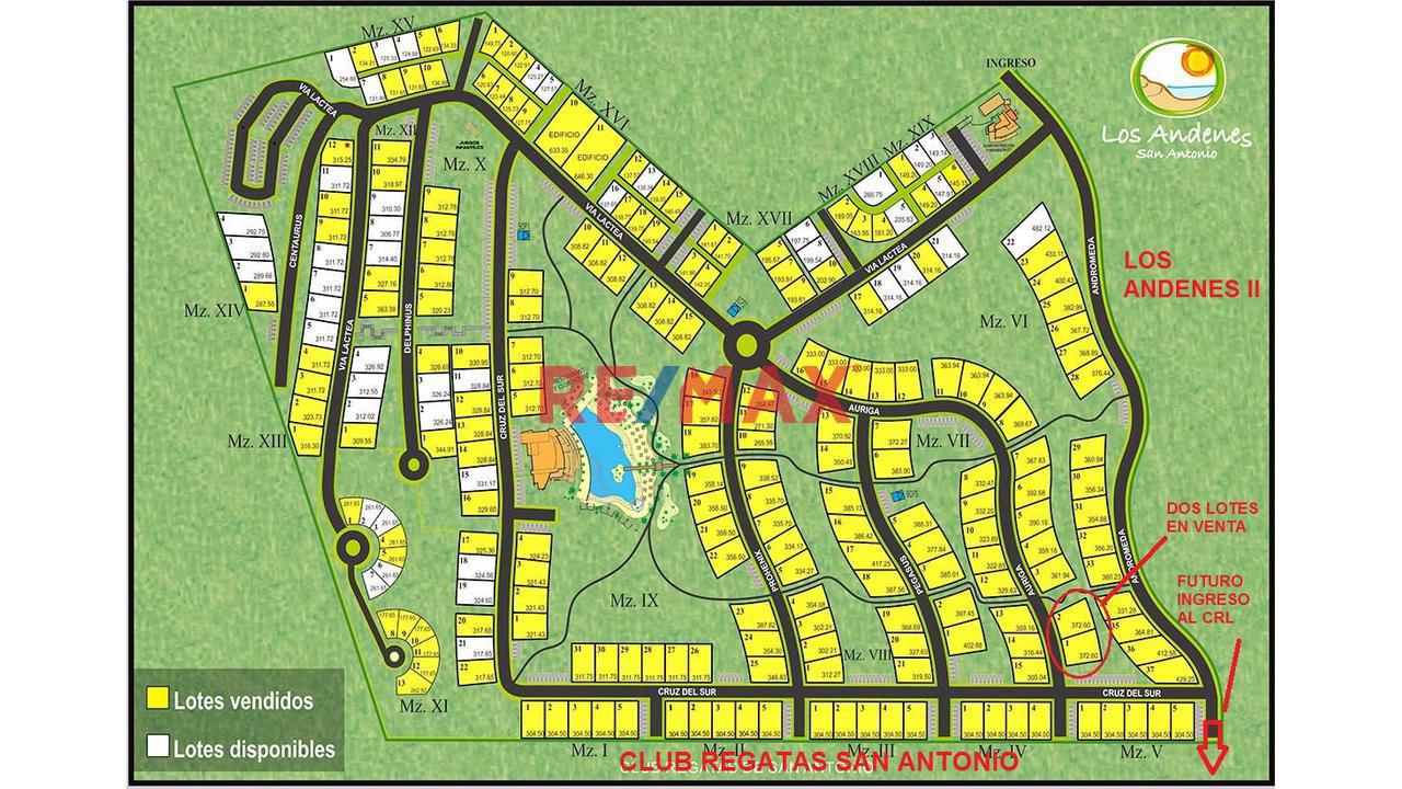 ¡Oportunidad Exclusiva Regatas Lima! Terreno De 372 M2 Con Vista Inmejorable Al Mar – Los Andenes, Cañete. A Solo 75,000 Dolares - 1