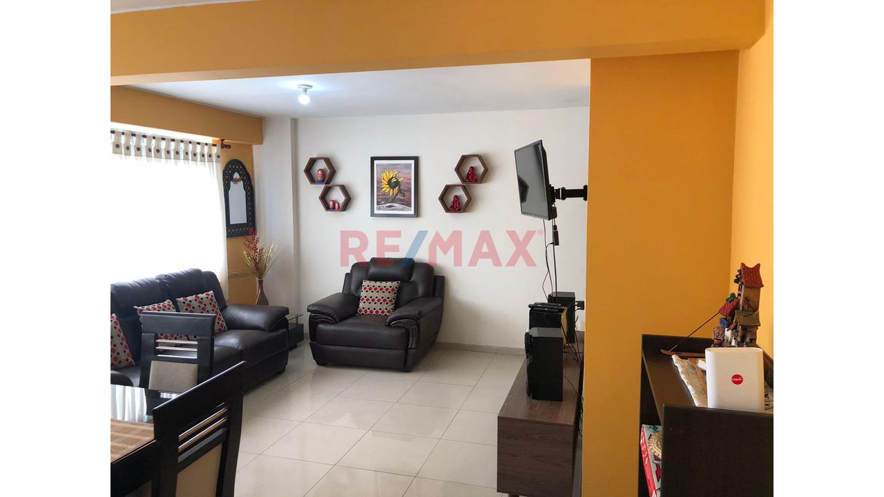 Alquiler Dpto Amoblado En 3Er Piso Vista Exterior 72 M2 En San Miguel — foto 4