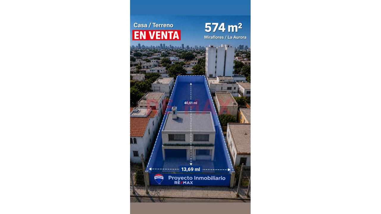 Vendo Casa / Terreno 572 M2 Miraflores — foto 14