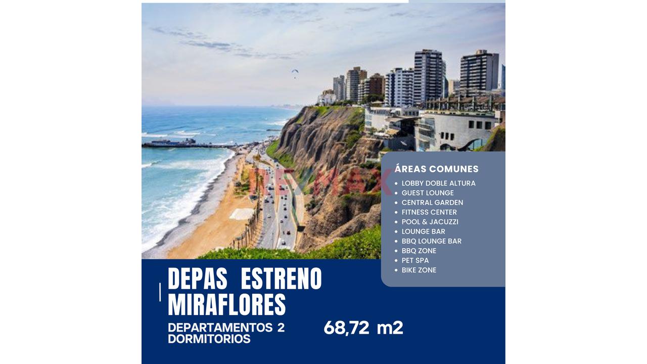 2 Dormitorios De Estreno Miraflores