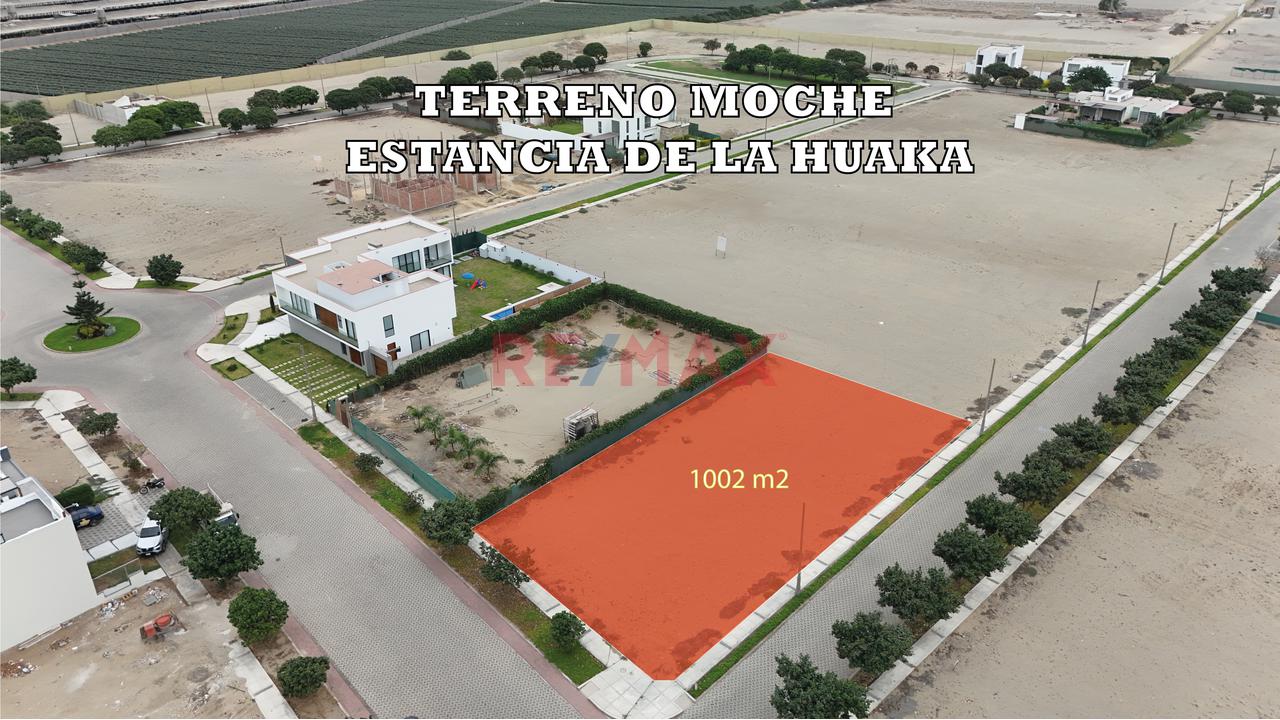 Terreno En Venta – Condominio Estancia De La Huaka | 1,002 M² En Esquina - 2