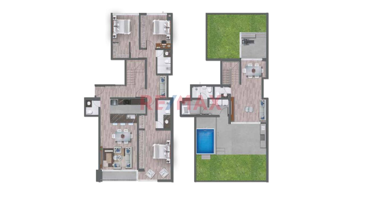 Duplex De Estreno Con Terraza Y Piscina En Miraflores — foto 3