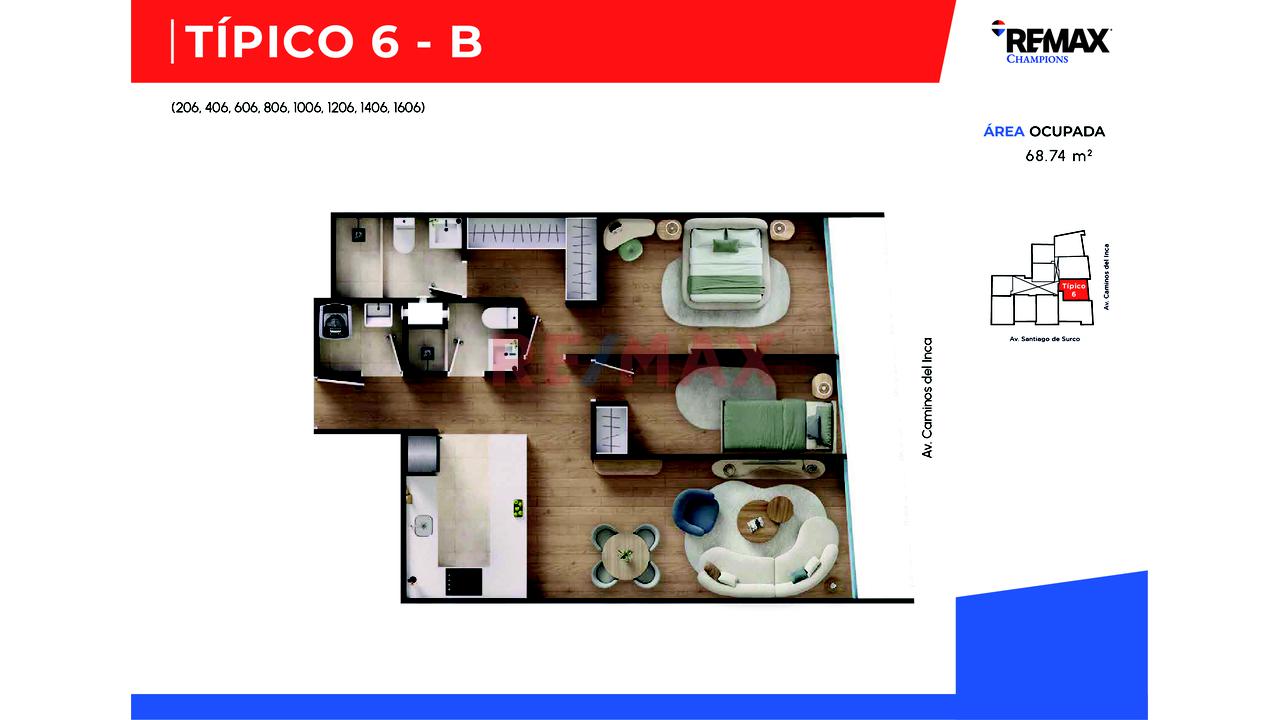Departamentos 2 Dormitorios En Surco Precios De Pre-Venta — foto 10
