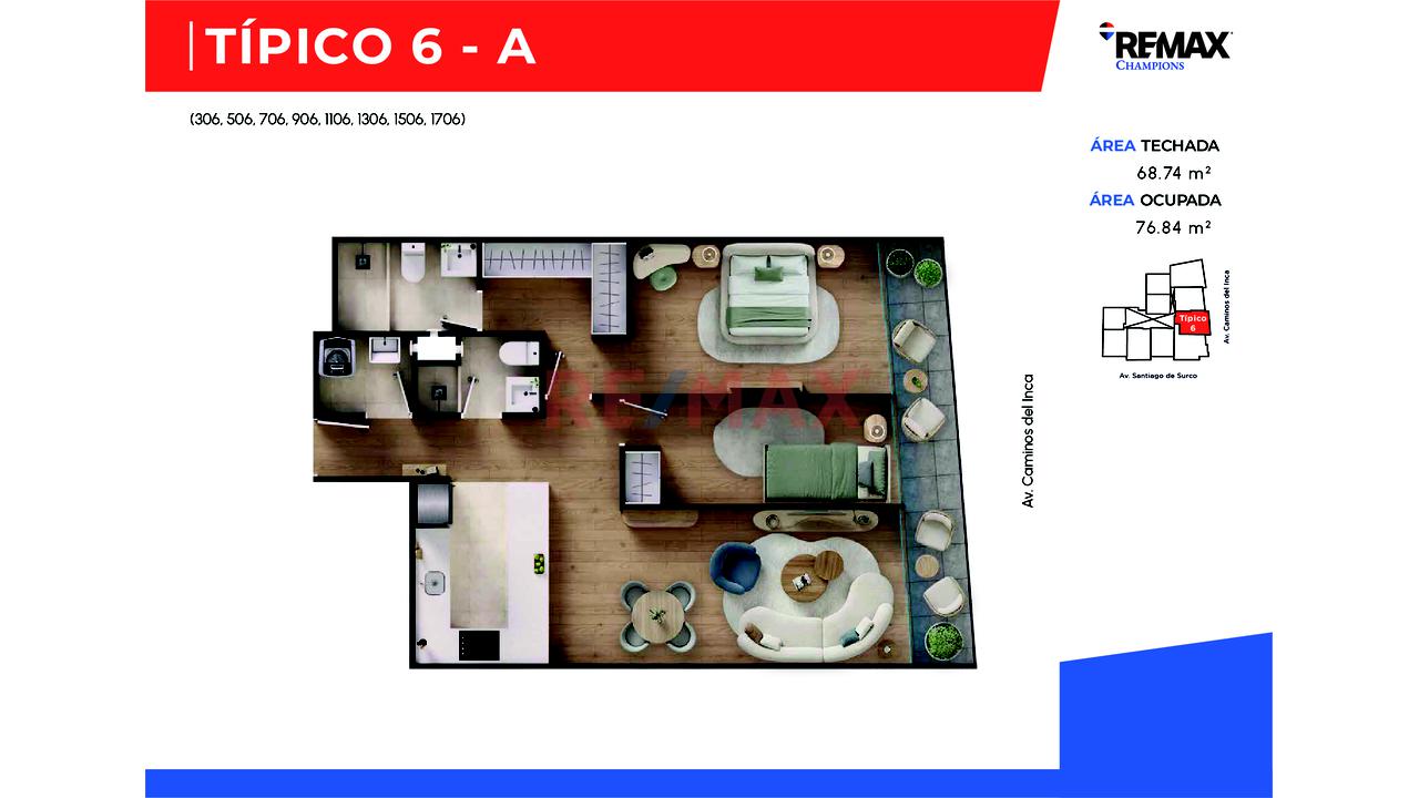 Departamentos 2 Dormitorios En Surco Precios De Pre-Venta — foto 12