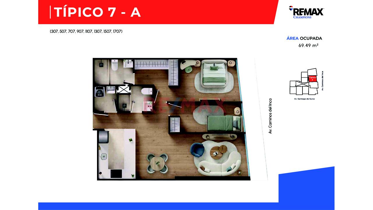 Surco Lindos Departamentos De 2 Dormitorios Precios De Pre-Venta — foto 11