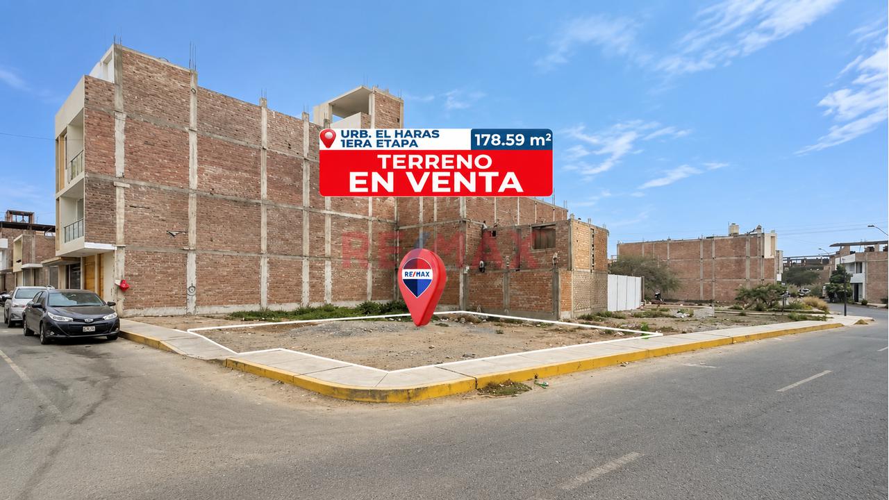 Terreno En Esquina En Venta – Urb. El Haras I Etapa | 178.59 M² — foto 3