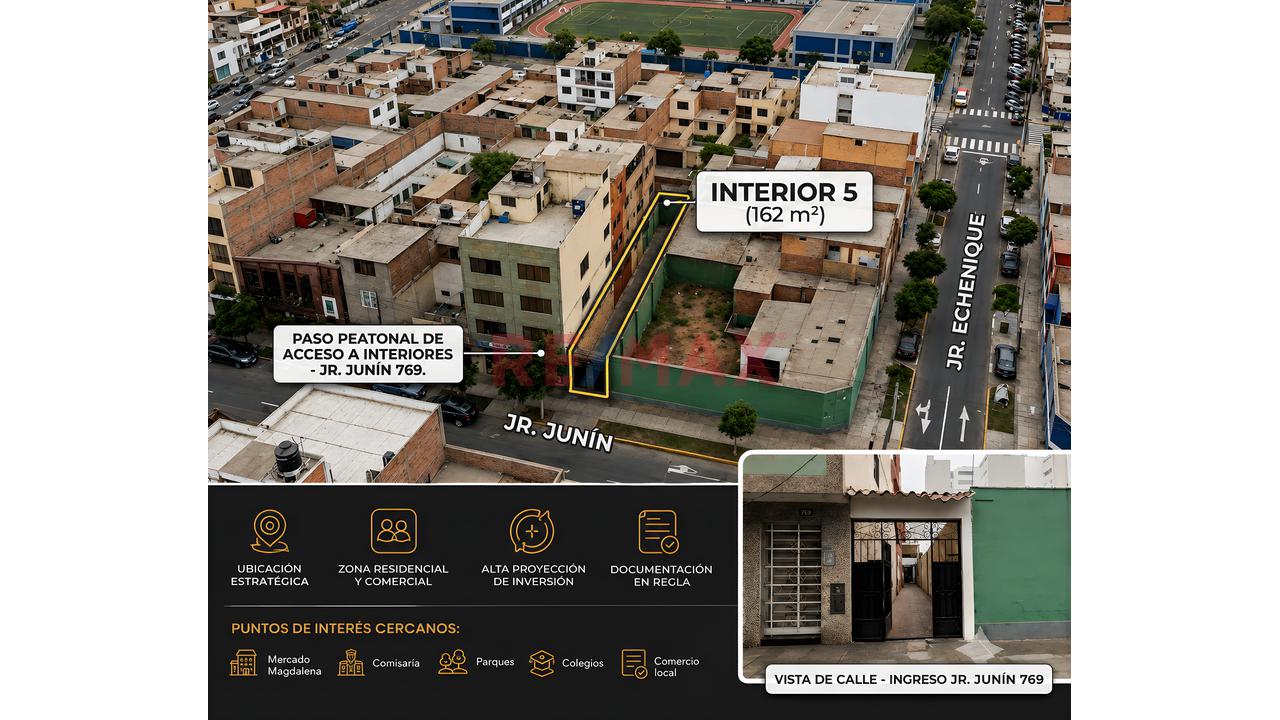 🏡 Casa En Venta Como Terreno | 162 M² En Magdalena | Pasaje Privado Y Seguro | Usd 180,000 — foto 2