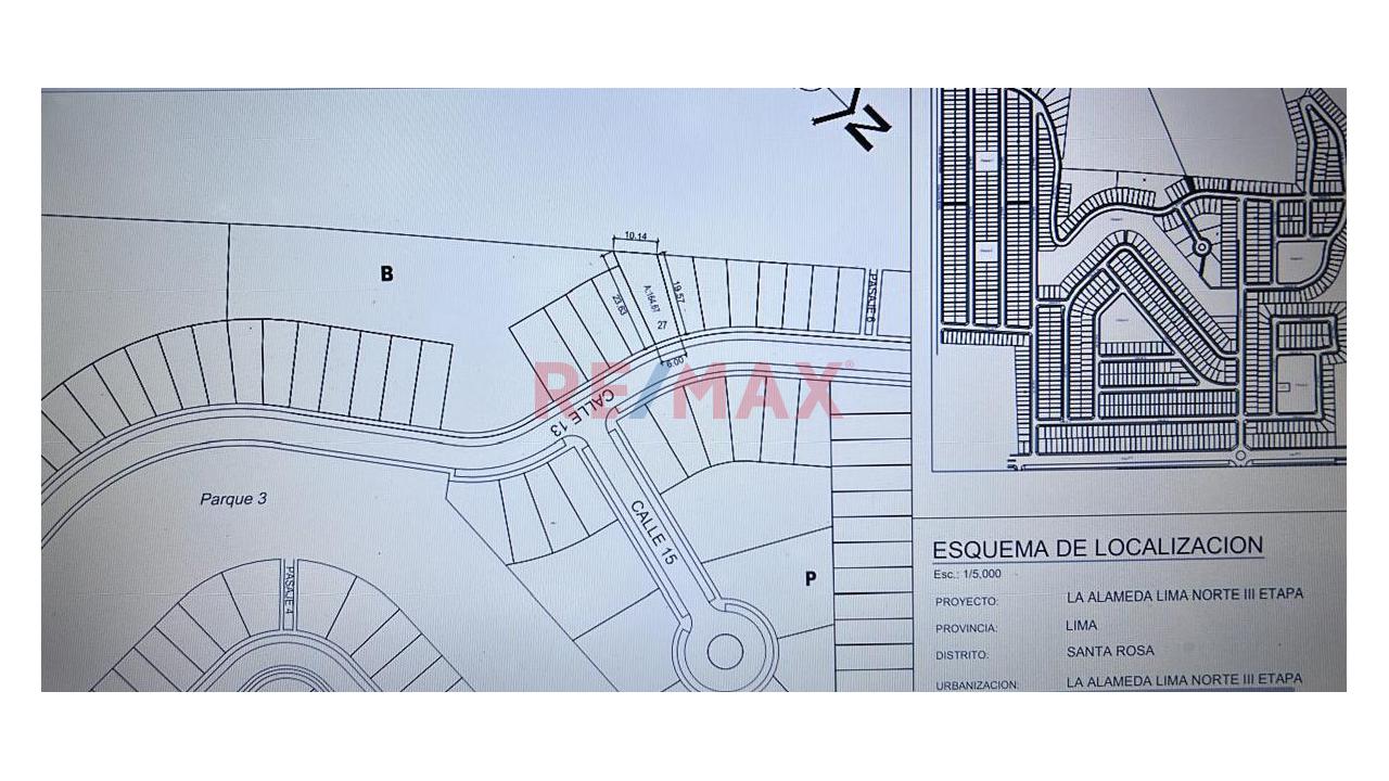 Terreno En Venta En La Alameda De Lima Norte | 165 M² | Documentos En Regla — foto 5