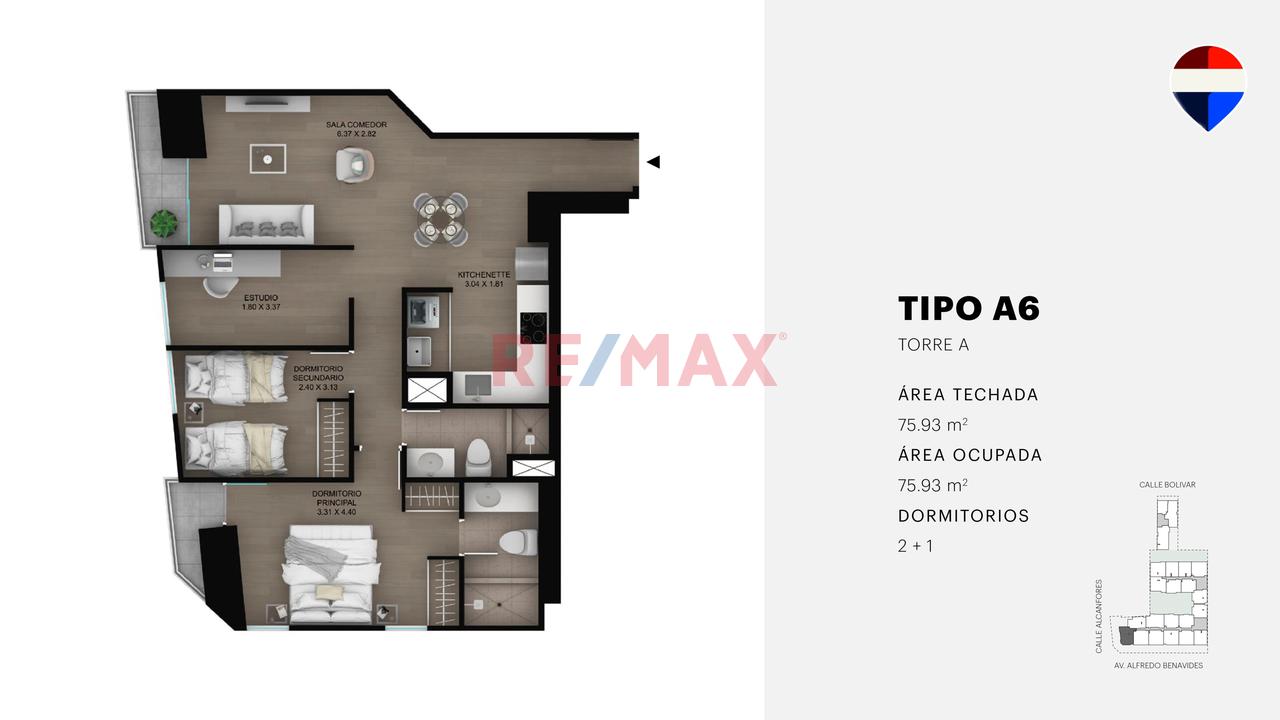 2 Dormitorios Vista Exterior — foto 3