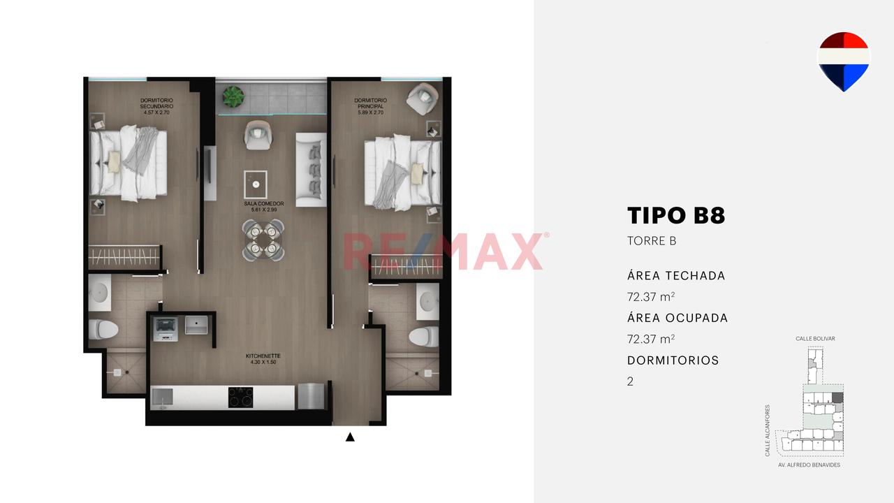 Departamento De Estreno  Dormitorios — foto 3