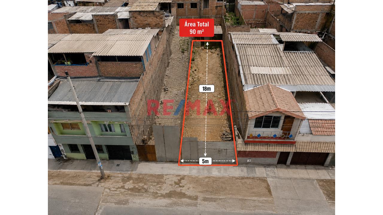 Se Vende Terreno Comercial De 90 M2 En Nueva Esperanza - Vmt