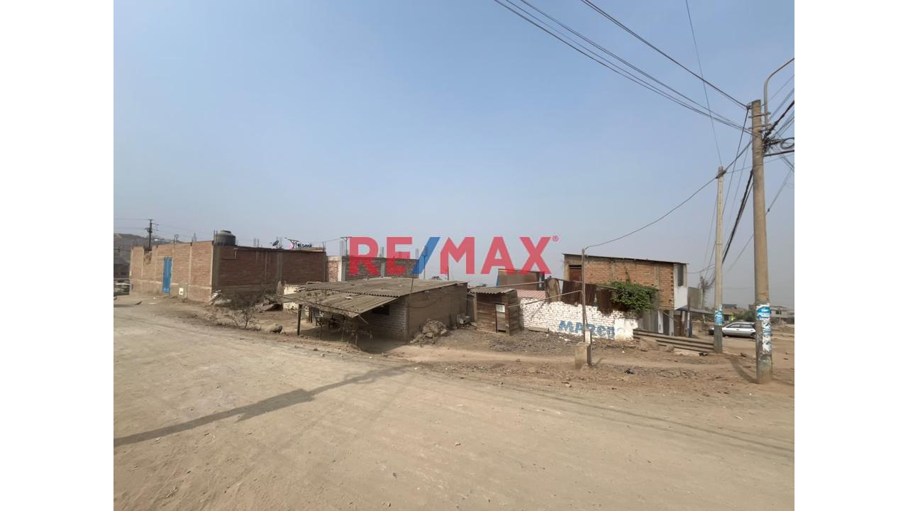 Vendo Terreno En Esquina 7Ma Etapa San Benito Carabayllo 158.10M2