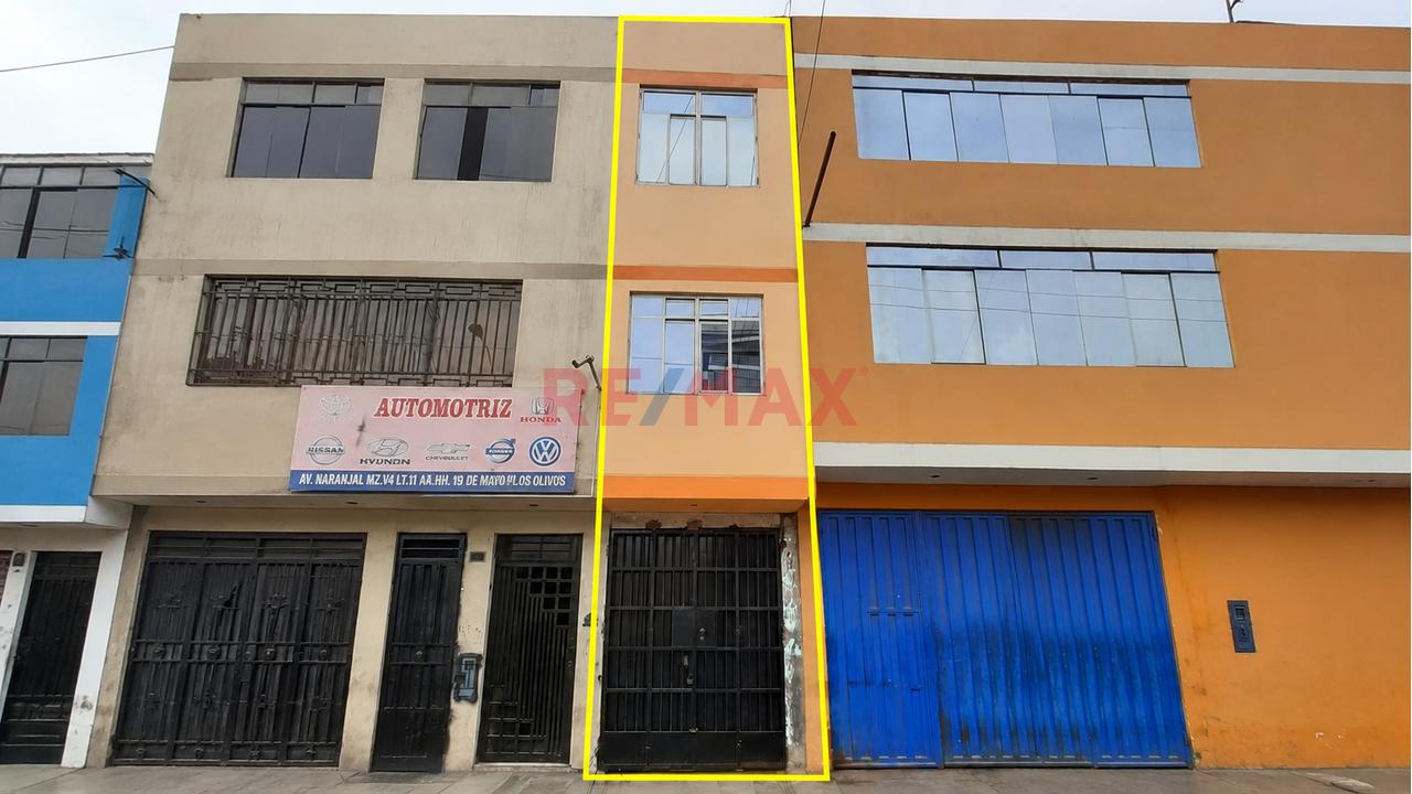 Venta De Local Comercial De 3 Pisos En Av. Naranjal – Los Olivos