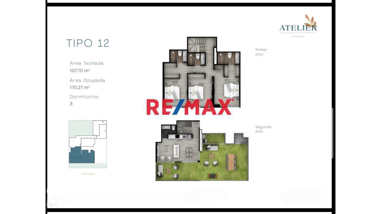 Venta Duplex Amoblado/Cochera Miraflores Limite Con San Isidro
