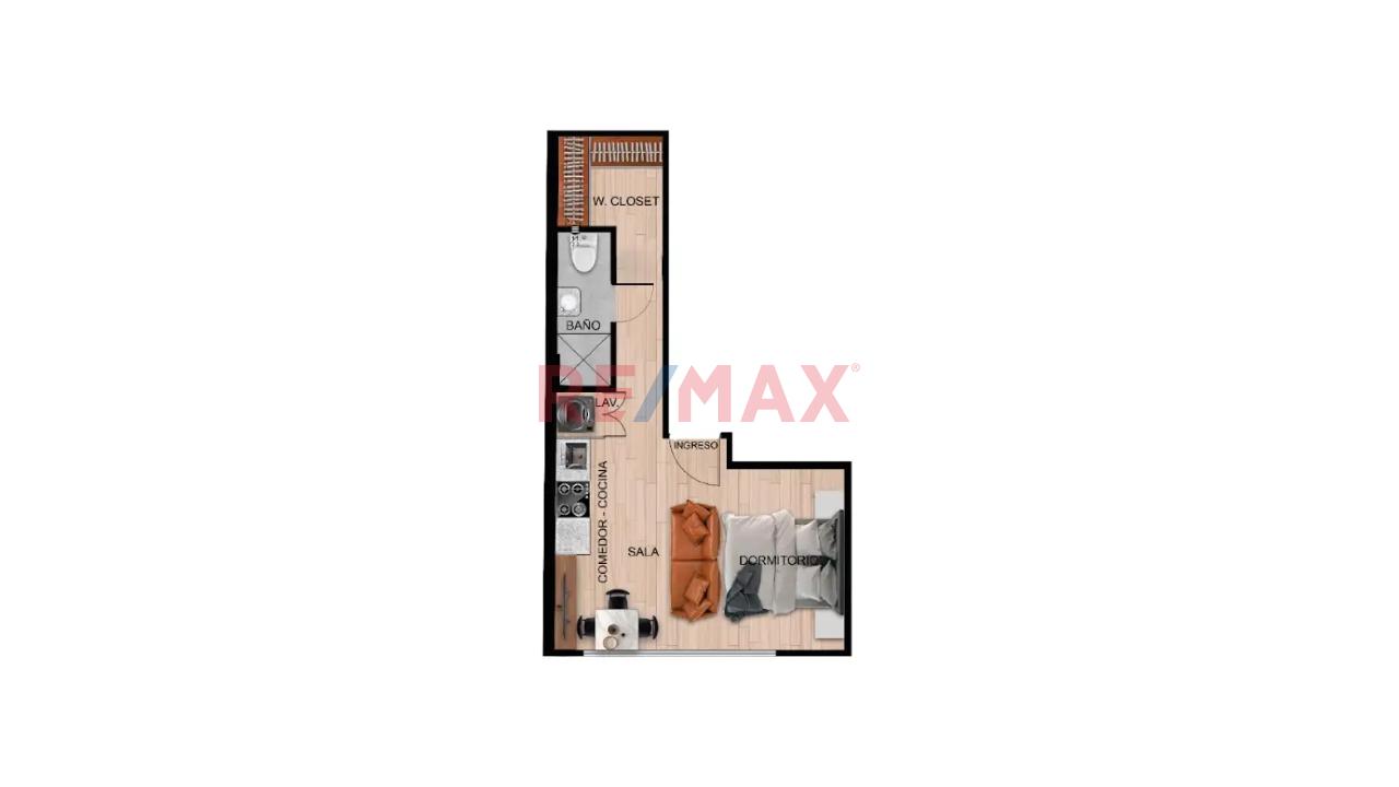 Mnidepartamento De Estreno En Santa Catalina | 1 Dormitorio | Entrega Julio 2026 — foto 4