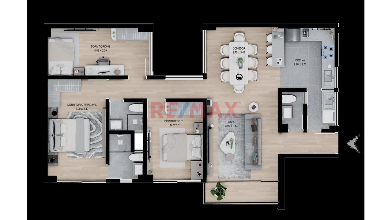 Pre-Venta De Departamentos En Excelente Ubicación De Paucarpata - 2