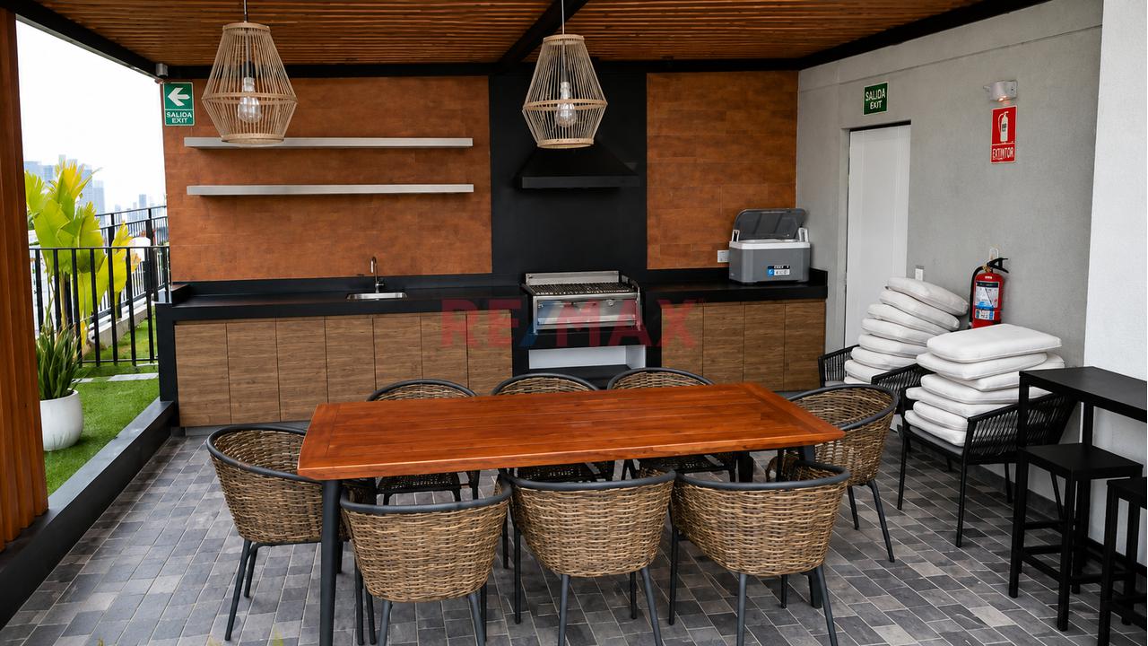 Moderno Departamento Con Terraza Y Exclusivas Áreas Comunes En Zona Limitrofe Con Corpac – San Isidro — foto 15