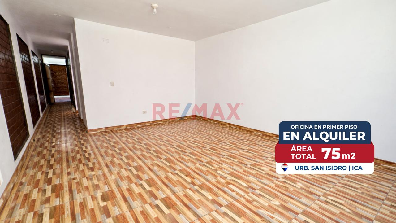 Oficina En Alquiler En Primer Piso - Urb San Isidro (Ica) - 1