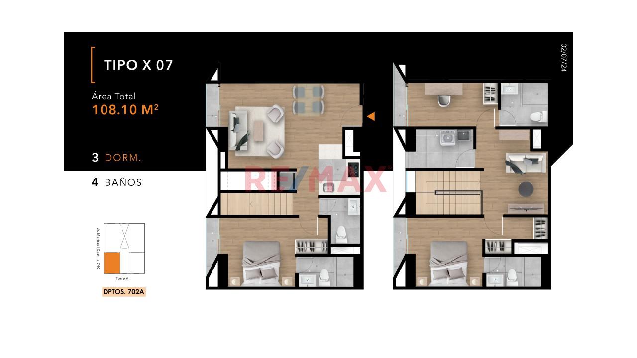 Departamento Duplex San Miguel