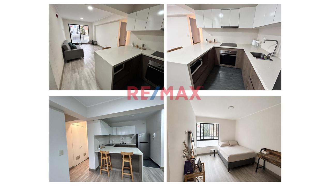 Alquiler San Isidro Semi Amoblado Piso 3 Balcon Int.