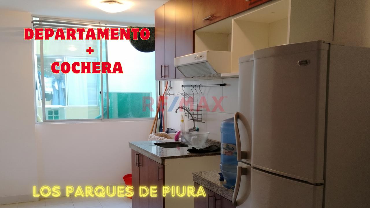 🏡 ¡Haz De Este Departamento Tu Nuevo Hogar En Urb. Los Parques De Piura! ¡Incluye Cochera! 🚙🚗
