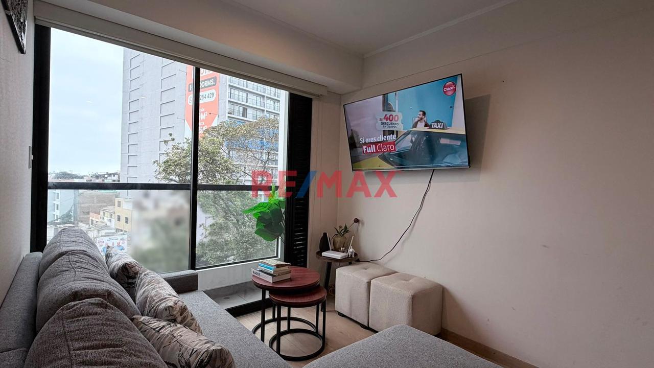 Te Presento Este Hermoso Departamento Amoblado De 46.94 M², Ubicado En Una Zona Exclusiva De Barranco, Donde Podrás Disfrutar De Un Estilo De Vida Único.
