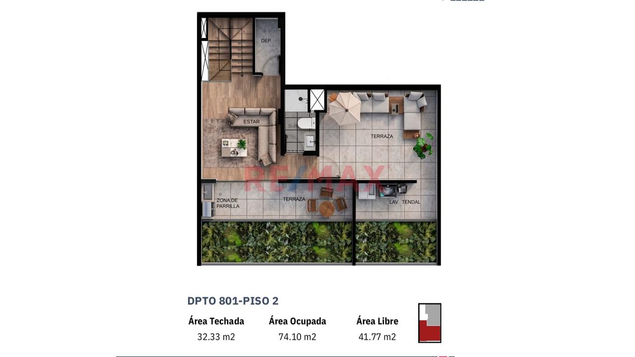 🏡✨ ¡Lanzamiento En Preventa! Proyecto San Francisco 12 ✨🏡 Departamento 801 - 4